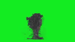 انفجار خلفية خضراء | ابو الغفاليق Explosion green screen