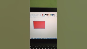 MS Paint Use of Foreground and background colour. #techtutorial #excel #msoffice #microsoftoffice