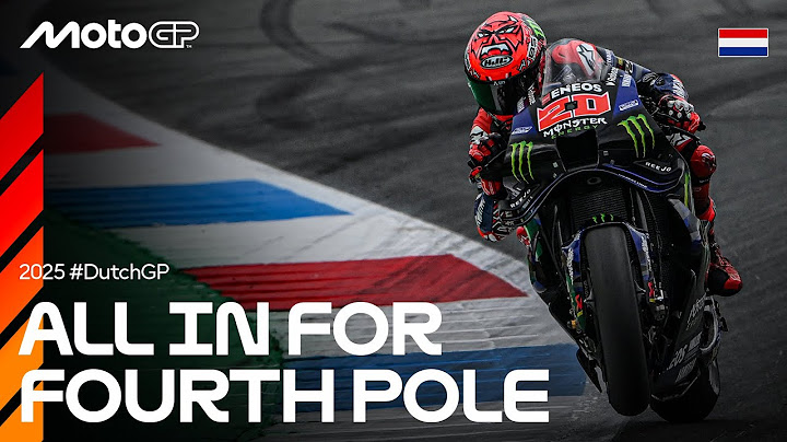 The exciting last 5 minutes of MotoGP Q2 🙌 | 2025 Dutch GP