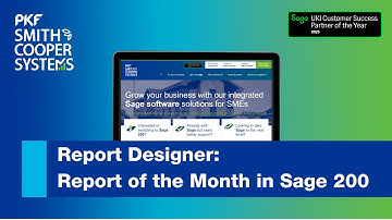 Sage 200 Report Designer: Report of the Month | Sage 200 Help and Support