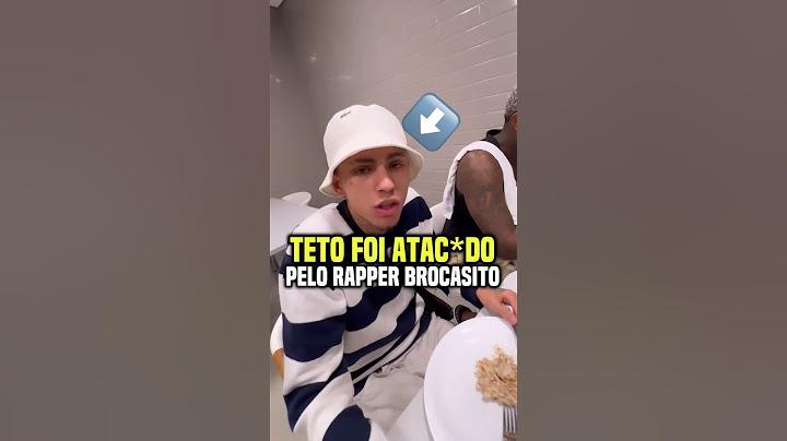Teto foi atac*do pelo Rapper Brocasito #teto #brocasito #trapbr #trap #rap