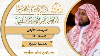 محاضرة أهمية مرحلة الشباب، الشيخ الدكتور حسن معلم داود، الحلقة (٢)