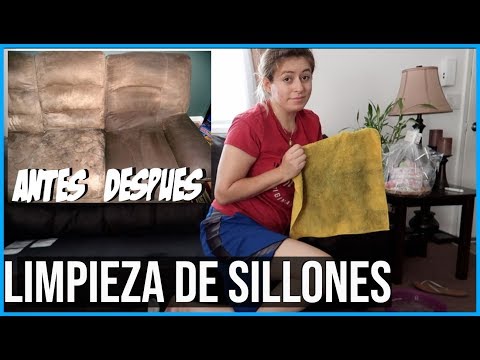 COMO LIMPIAR TUS SILLONES MUGROSOS EN CASA