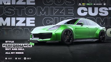 Need For Speed Unbound | Porsche Panamera Turbo (A+) | Build and Races