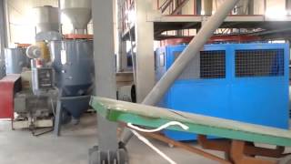 These are our equipments for Geomembrane production