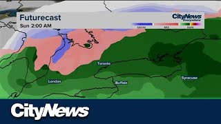 Soggy end to the year in Toronto