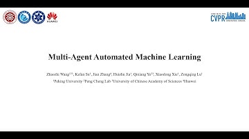 Multi-Agent Automated Machine Learning (CVPR 2023) 基于多智能体强化学习的自动机器学习