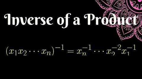 Inverse of Product of Elements in Group
