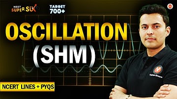 Oscillations (SHM) - NCERT Lines + PYQs Covered | NEET 2024 | Physics | Shreyas Sir
