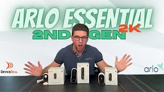 Arlo Essential 2k Security Camera's (2nd Gen) Overview