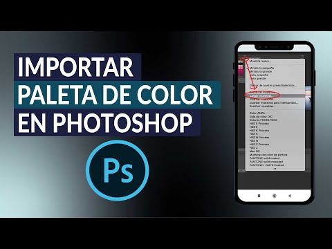 Cómo Descargar e Importar una Paleta de Color en Photoshop