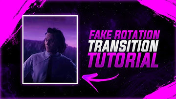 FAKE ROTATION TRANSITION EFFECT STATUS VIDEO EDITING IN ALIGHT MOTION