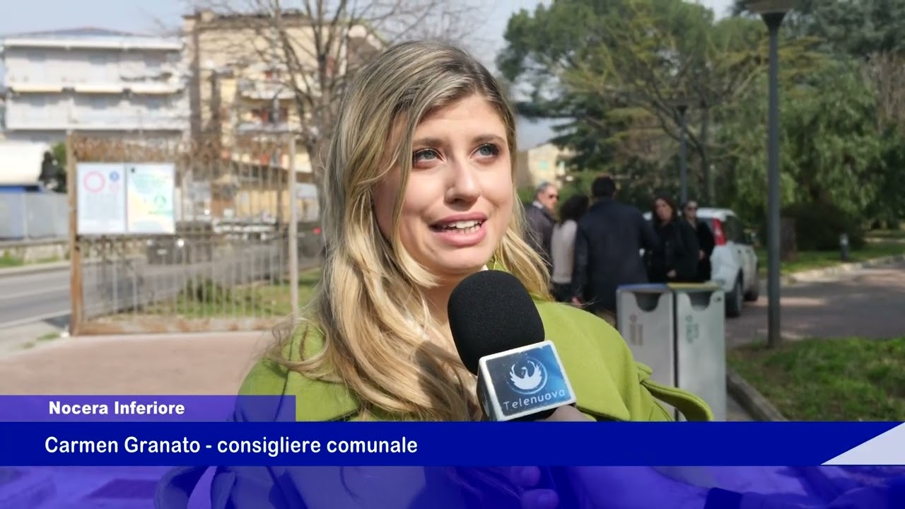 Nocera Inferiore, piantumazione di un nuovo albero per la legalità e l'ambiente