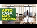 PARECE UMA CASA NAS ALTURAS - APARTAMENTO IMENSO MAS COM DECORAÇÃO MINIMALISTA