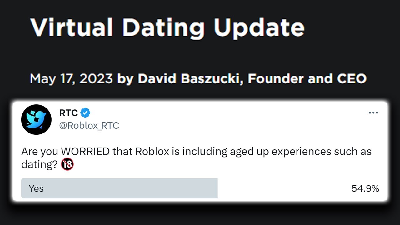 Roblox Now Allows ONLINE DATING? 