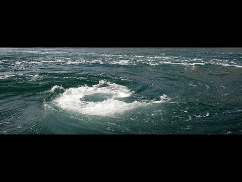 Tidal Whirlpool On Visit To Corryvreckan Off The West Coast Of Mainland Scotland