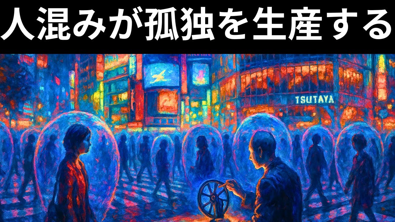 【聞き流し】【都市の孤独】なぜ人口密度が高い東京ほど、人は孤独を感じるのか