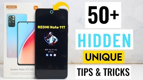 Redmi Note 11T Tips & Tricks | Redmi Note 11T Hidden Features 50+ Tips & Tricks in Hindi ⚡⚡