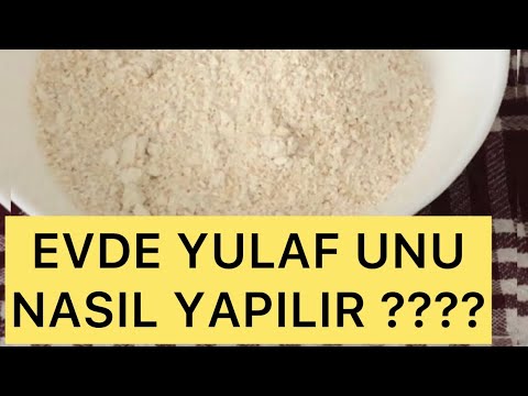 Video: Funky Yulaf Unu Necə Hazırlanır