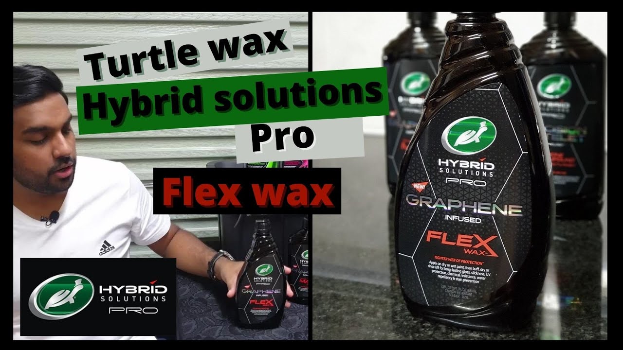 NEW!! How to use Turtle wax Flex wax Hybrid solutions Pro Graphene infused  - Review, Water test 