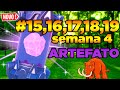 ARTEFATOS ALIENIGENA SEMANA 4 #15 #16 #17 #18 e 19