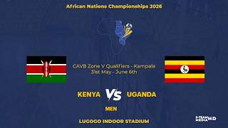HIGHLIGHTS | KENYA VS UGANDA | CAVB ZONE 5 QUALIFIERS 2026 | MEN