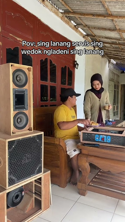 Jan Nyeni, boy, you're at home, you're not 🤣 #masukberanda #soundsystem #soundhoreg