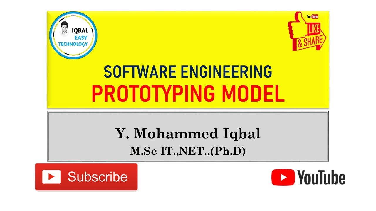 Prototyping Model in Tamil - Software Engineering - YouTube