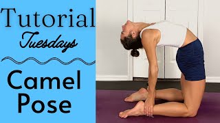 Camel Pose Yoga Tutorial - Yoga Backbends For Beginners!