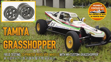 TAMIYA GRASSHOPPER WITH CUSTOM 3D PRINTED 