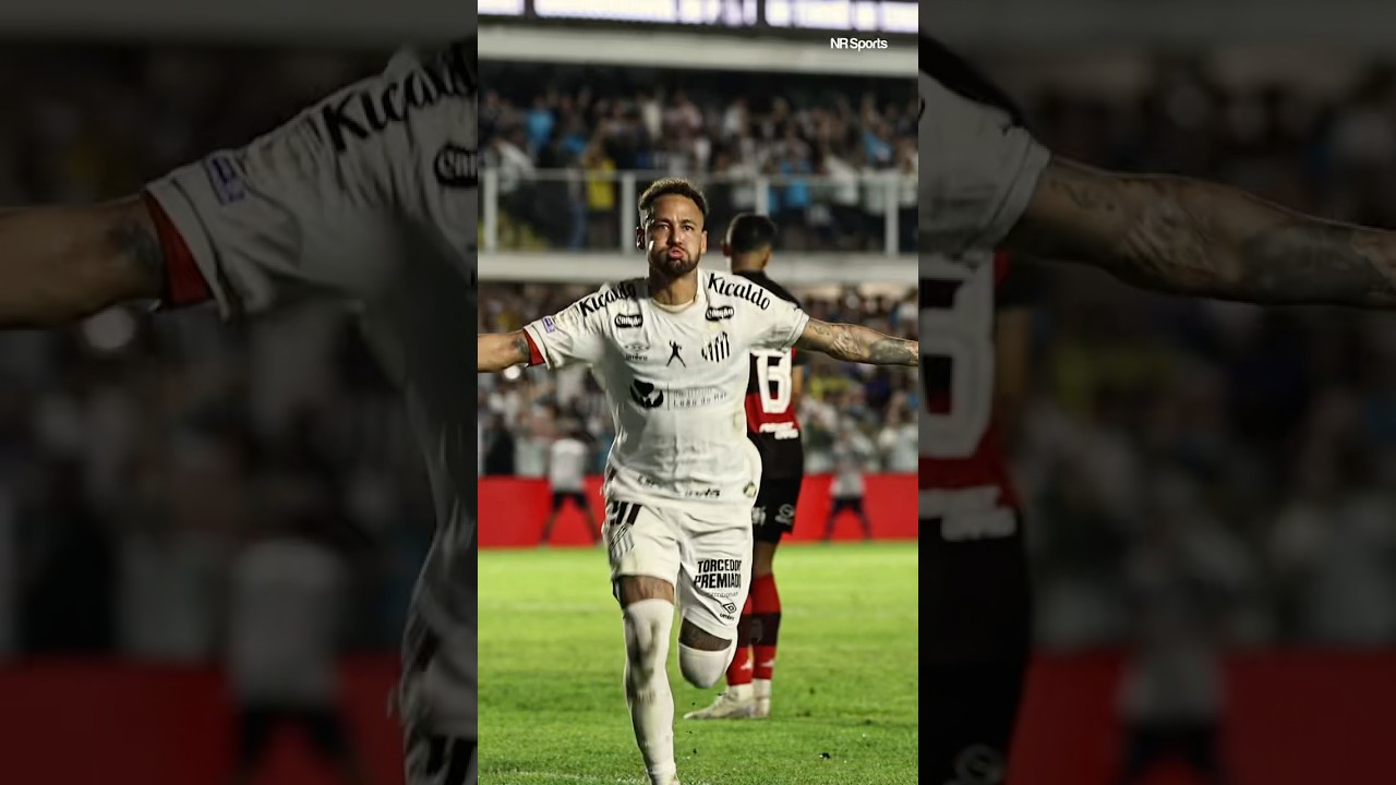 Santos FC 2x2 Flamengo #neymar #futebol