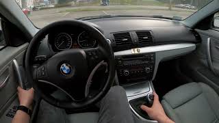 BMW 128i Coupé Manual, 6-speed 233ps POV test drive (Binaural audio)