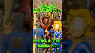 Fallout 4: Power Armor nr.2 at National Guard training yard