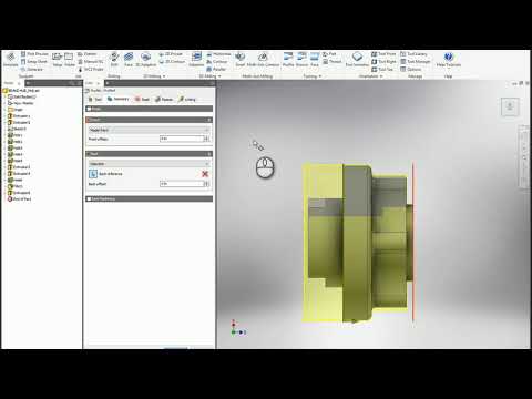 Autodesk Inventor HSM - Turning, Grooving, & Confinement Update
