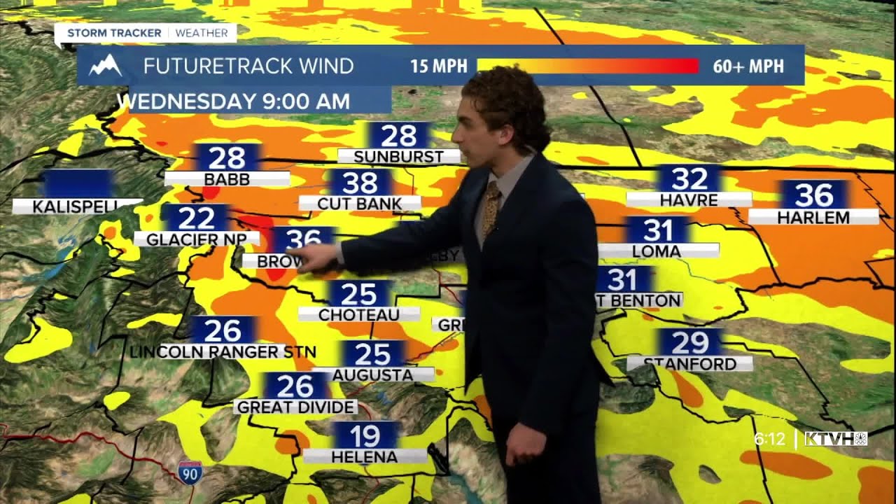 Last Day of Gusty Wind Before the Weekend - YouTube