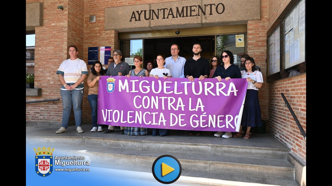 ACTO | Miguelturra clama contra la violencia machista y la activación del protocolo de duelo