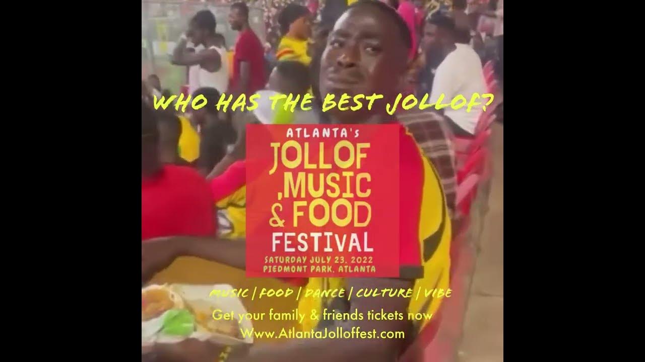 Atlanta jollof, music and food Festival YouTube