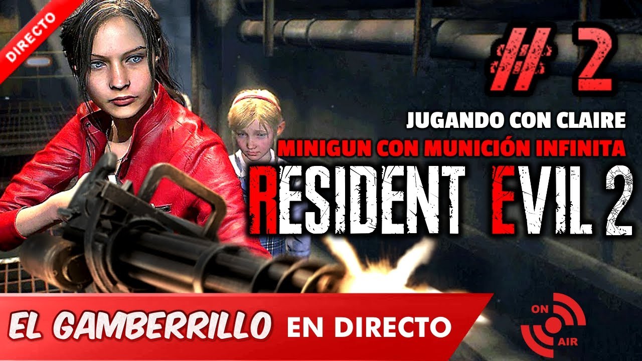 Jugando A RESIDENT EVIL 2 REMAKE Con CLAIRE MINIGUN INFINITA 2 jugando-a-resident-evil-2-remake-con-claire-minigun-infinita-2