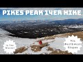 Colorado 14ers: Pikes Peak Northwest Slopes (Crags Trail) Hike Trail Guide