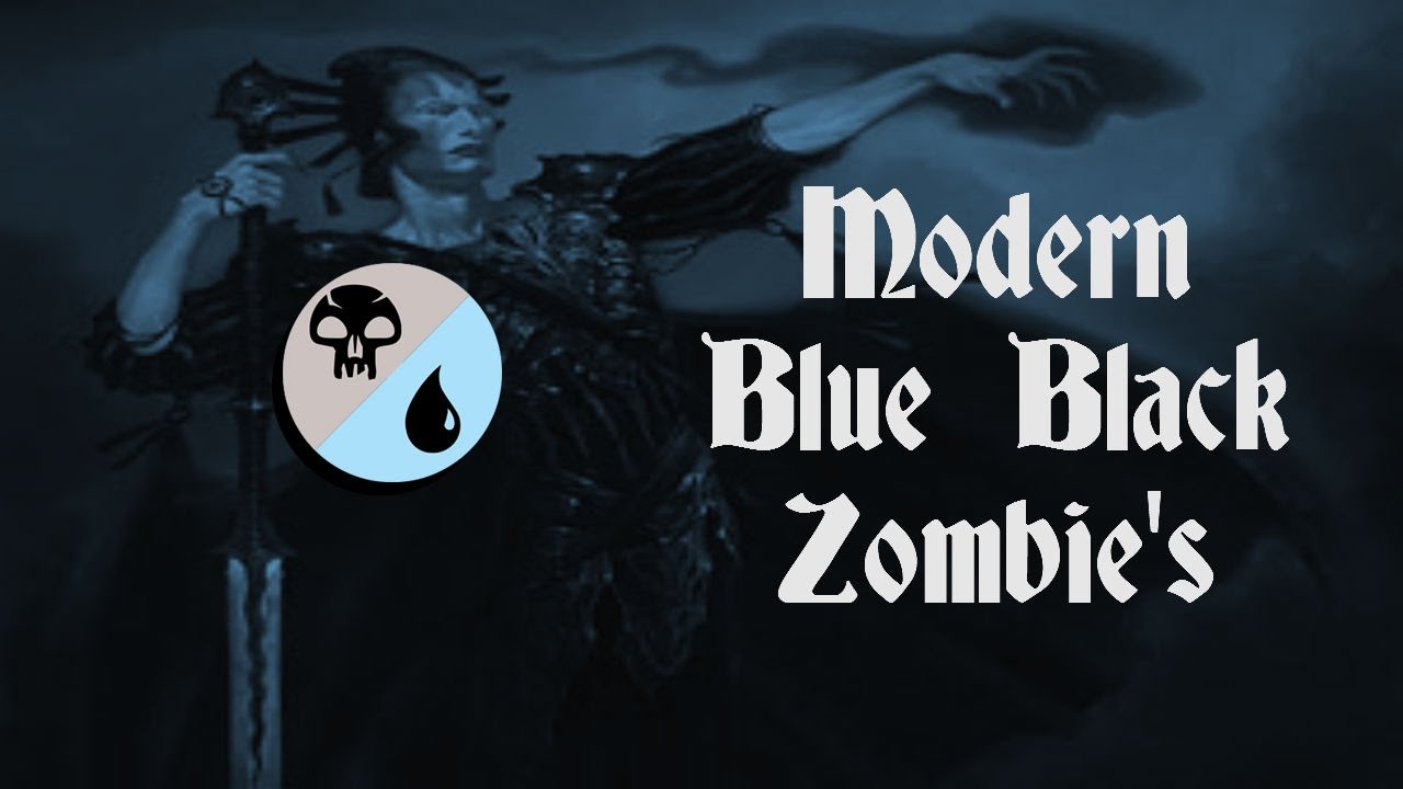 Modern Blue Black Zombies Deck Tech with Chris YouTube