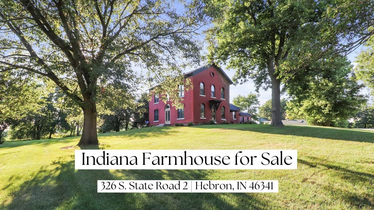 Indiana Farmhouse For Sale YouTube