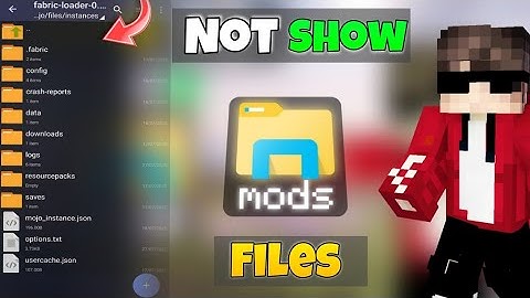Not Showing Mods Option Fix This problem solved🔥 One click