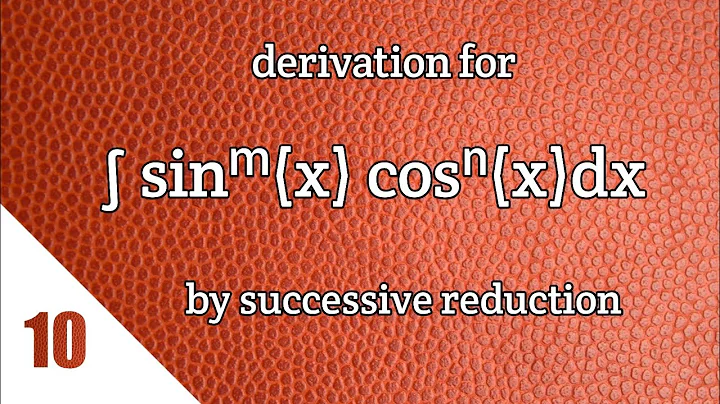 derive the reduction formula for integral sin^m(x)cos^n(x) dx ,step by step explanation