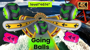 GOING BALLS, PORTAL RUN, NEW HARD LEVELS CHALLENGE SPEEDRUN Android, iOS Level"4614"