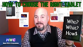How to choose the right Tablet | the Who, What & How | & my choice the Pitrom Tronpad L10 Tablet