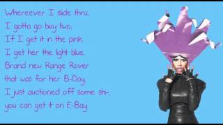 Nicki Minaj - Girlfriend Lyrics Video