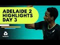 Monfils Battles Monteiro; Isner Plays Kokkinakis | Adelaide 2 2022 Highlights Day 3