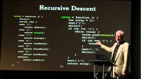 Crockford on Javascript - Functions