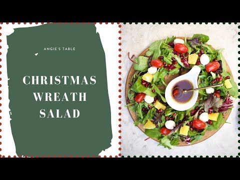 Vegetarian Christmas Wreath