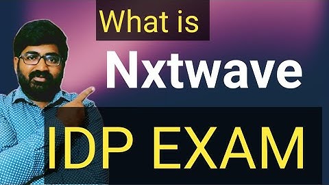 Nxtwave IDP EXAM is Hard or Easy | What is IDP EXAM | #nxtwaveidpexam #whatisnxtwaveidpexam